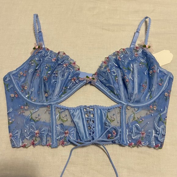 For Love and Lemons x Victoria's Secret Bell Bow Bustier - Picture 13 of 14